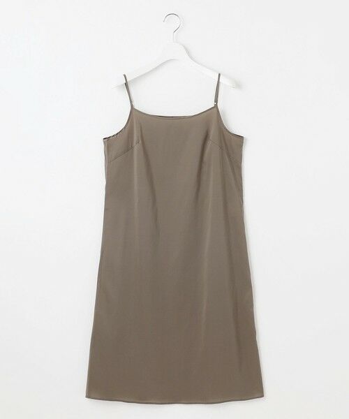 L size ONWARD(大きいサイズ) / エルサイズオンワード ロング・マキシ丈ワンピース | 【洗える】シルキータック ワンピース | 詳細13
