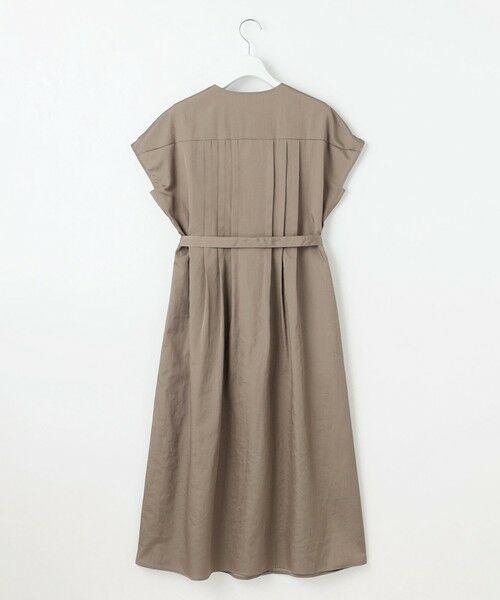 L size ONWARD(大きいサイズ) / エルサイズオンワード ロング・マキシ丈ワンピース | 【洗える】シルキータック ワンピース | 詳細5