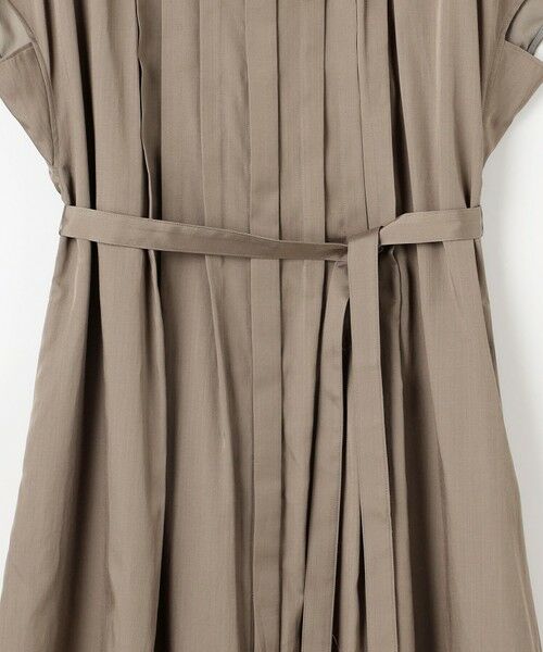 L size ONWARD(大きいサイズ) / エルサイズオンワード ロング・マキシ丈ワンピース | 【洗える】シルキータック ワンピース | 詳細8