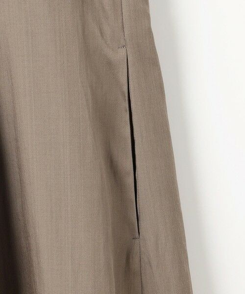 L size ONWARD(大きいサイズ) / エルサイズオンワード ロング・マキシ丈ワンピース | 【洗える】シルキータック ワンピース | 詳細9