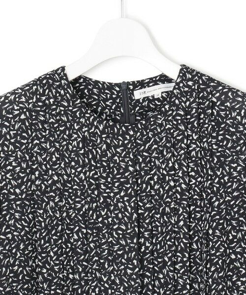 L size ONWARD(大きいサイズ) / エルサイズオンワード ロング・マキシ丈ワンピース | 【接触冷感/吸水速乾/洗える】ペインティングプリント ワンピース | 詳細8