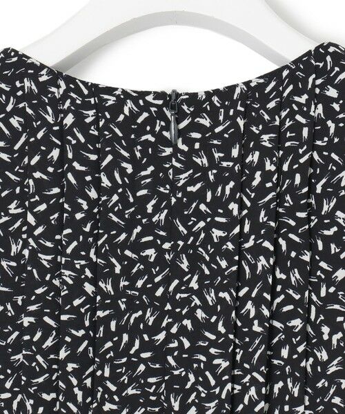 L size ONWARD(大きいサイズ) / エルサイズオンワード ロング・マキシ丈ワンピース | 【接触冷感/吸水速乾/洗える】ペインティングプリント ワンピース | 詳細12