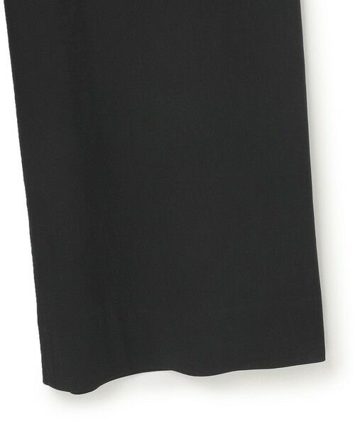 L size ONWARD(大きいサイズ) / エルサイズオンワード サロペット・オールインワン | 【洗える】リネンレーヨンストレッチ スクエアネック オールインワン | 詳細13