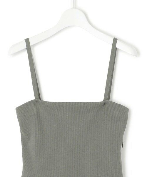 L size ONWARD(大きいサイズ) / エルサイズオンワード ロング・マキシ丈ワンピース | 【洗える】ブライトナイロンワッシャー ニットコンビワンピース | 詳細11