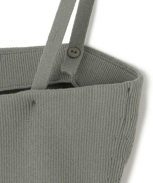 L size ONWARD(大きいサイズ) / エルサイズオンワード ロング・マキシ丈ワンピース | 【洗える】ブライトナイロンワッシャー ニットコンビワンピース | 詳細12