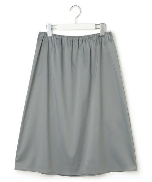 L size ONWARD(大きいサイズ) / エルサイズオンワード ロング・マキシ丈ワンピース | 【洗える】ブライトナイロンワッシャー ニットコンビワンピース | 詳細17