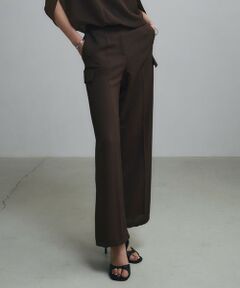 L size ONWARD(大きいサイズ) / エルサイズオンワード その他パンツ | 【接触冷感・UVケア・吸水速乾・防シワ・洗える】 ドレープツイル カーゴパンツ