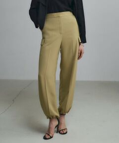 L size ONWARD(大きいサイズ) / エルサイズオンワード その他パンツ | 【接触冷感・UVケア・吸水速乾・防シワ・洗える】 ドレープツイル カーゴパンツ