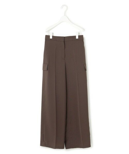 L size ONWARD(大きいサイズ) / エルサイズオンワード その他パンツ | 【接触冷感・UVケア・吸水速乾・防シワ・洗える】 ドレープツイル カーゴパンツ | 詳細17