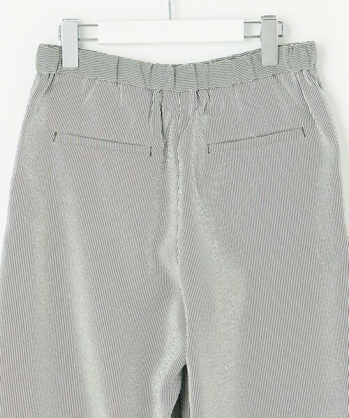 L size ONWARD(大きいサイズ) / エルサイズオンワード その他パンツ | 【洗える】エアロツイルストライプ イージーパンツ | 詳細15