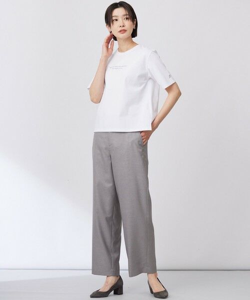 L size ONWARD(大きいサイズ) / エルサイズオンワード その他パンツ | 【セットアップ対応・洗える・UV加工・吸水速乾】OXIJEWELストレッチ ストレート パンツ | 詳細10