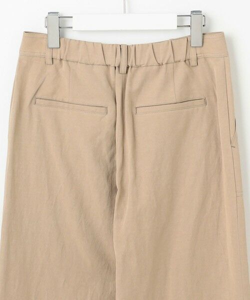 L size ONWARD(大きいサイズ) / エルサイズオンワード その他パンツ | 【洗える】フィブリルツイル ベイカーパンツ | 詳細10
