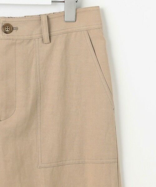 L size ONWARD(大きいサイズ) / エルサイズオンワード その他パンツ | 【洗える】フィブリルツイル ベイカーパンツ | 詳細11