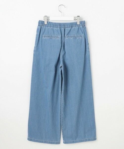 L size ONWARD(大きいサイズ) / エルサイズオンワード デニムパンツ | 【洗える】5ozバージラコンパクト デニム イージーパンツ | 詳細6