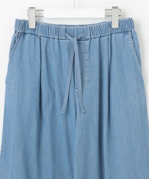 L size ONWARD(大きいサイズ) / エルサイズオンワード デニムパンツ | 【洗える】5ozバージラコンパクト デニム イージーパンツ | 詳細7