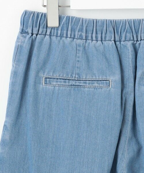 L size ONWARD(大きいサイズ) / エルサイズオンワード デニムパンツ | 【洗える】5ozバージラコンパクト デニム イージーパンツ | 詳細10
