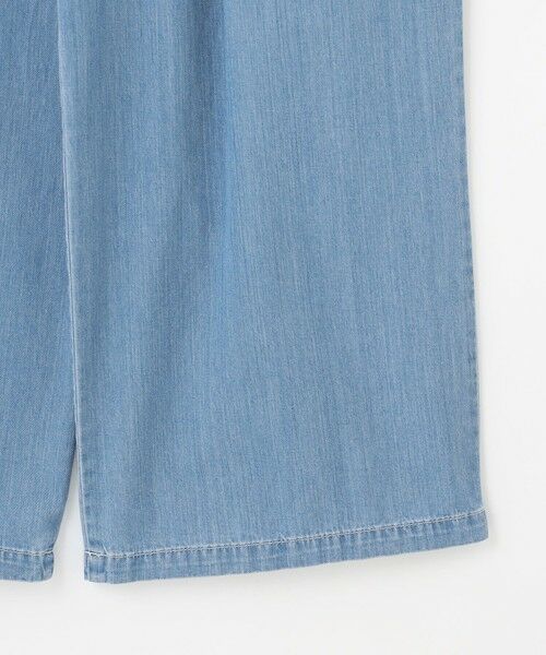 L size ONWARD(大きいサイズ) / エルサイズオンワード デニムパンツ | 【洗える】5ozバージラコンパクト デニム イージーパンツ | 詳細11