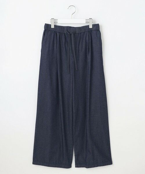 L size ONWARD(大きいサイズ) / エルサイズオンワード デニムパンツ | 【洗える】5ozバージラコンパクト デニム イージーパンツ | 詳細19