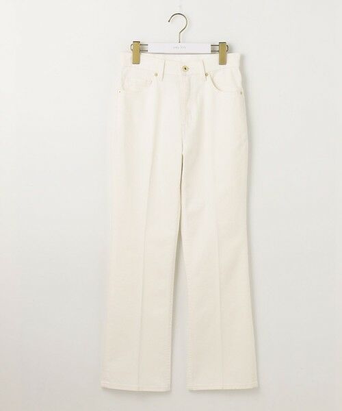 L size ONWARD(大きいサイズ) / エルサイズオンワード デニムパンツ | 【美Denimシリーズ】センタープレスセミフレア デニム | 詳細29