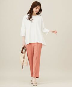 L size ONWARD(大きいサイズ) / エルサイズオンワード その他パンツ | 【撥水・接触冷感・UVカット】コンフォートイージー テーパードパンツ