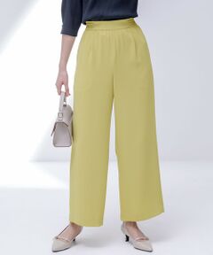 L size ONWARD(大きいサイズ) / エルサイズオンワード その他パンツ | 【撥水・接触冷感・UVカット】コンフォートイージー ワイドパンツ