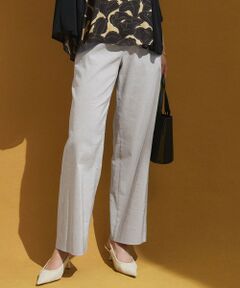 L size ONWARD(大きいサイズ) / エルサイズオンワード その他パンツ | 【Oggi5月号掲載/洗える】リネンレーヨンストレッチ ワイド パンツ