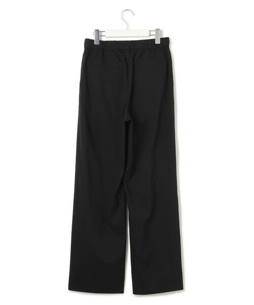 L size ONWARD(大きいサイズ) / エルサイズオンワード その他パンツ | 【洗える】リネンレーヨンストレッチ ドロスト ワイド パンツ | 詳細9