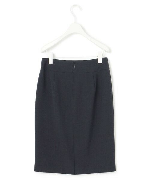 L size ONWARD(大きいサイズ) / エルサイズオンワード ミニ・ひざ丈スカート | 【接触冷感・防シワ・速乾・洗える】レーヨンライクトロ タイトスカート | 詳細10