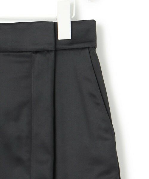 L size ONWARD(大きいサイズ) / エルサイズオンワード ミニ・ひざ丈スカート | 【洗える】 ハイマルチストレッチサテン スカート | 詳細12