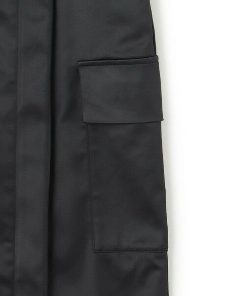 L size ONWARD(大きいサイズ) / エルサイズオンワード ミニ・ひざ丈スカート | 【洗える】 ハイマルチストレッチサテン スカート | 詳細13