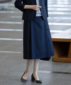 L size ONWARD(大きいサイズ) / エルサイズオンワード ミニ・ひざ丈スカート | 【セットアップ対応・洗える・UV加工・吸水速乾】OXIJEWELストレッチ スカート