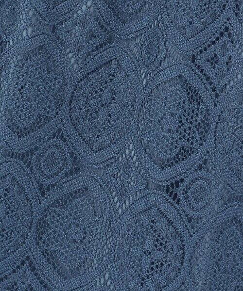 L size ONWARD(大きいサイズ) / エルサイズオンワード ミニ・ひざ丈スカート | 【洗える】ジャカードレース ナロースカート | 詳細8