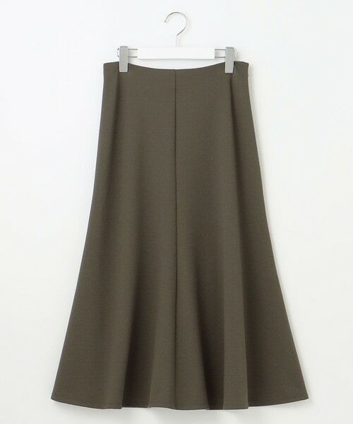 L size ONWARD(大きいサイズ) / エルサイズオンワード ミニ・ひざ丈スカート | 【セットアップ対応・洗える】ブークレダンボールフレア スカート | 詳細4