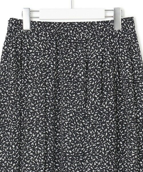 L size ONWARD(大きいサイズ) / エルサイズオンワード ミニ・ひざ丈スカート | 【接触冷感/吸水速乾】ペインティングプリント スカート | 詳細8
