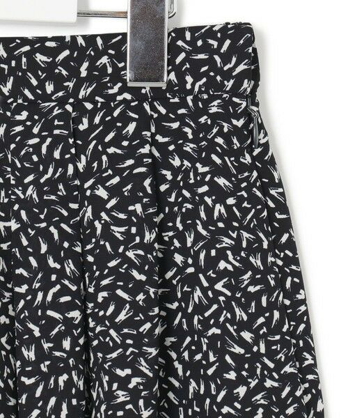 L size ONWARD(大きいサイズ) / エルサイズオンワード ミニ・ひざ丈スカート | 【接触冷感/吸水速乾】ペインティングプリント スカート | 詳細9