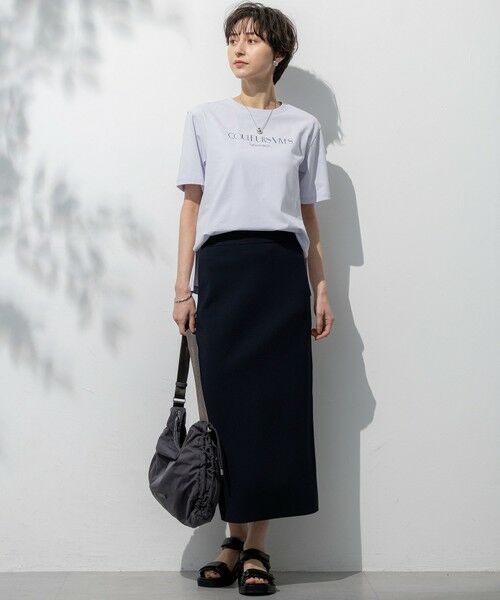 L size ONWARD(大きいサイズ) / エルサイズオンワード ミニ・ひざ丈スカート | 【WEB&一部店舗限定/洗える】レーヨンポリエステルストレッチ タイト スカート | 詳細23