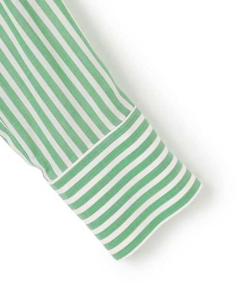 L size ONWARD(大きいサイズ) / エルサイズオンワード シャツ・ブラウス | 【洗える】キュプラローンストライプ シャツ | 詳細6