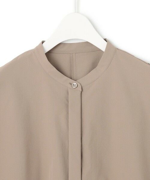 L size ONWARD(大きいサイズ) / エルサイズオンワード シャツ・ブラウス | 【接触冷感・UVカット・洗える】ヴィンテージスパンブロード デザインブラウス | 詳細15