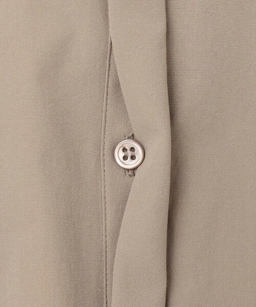 L size ONWARD(大きいサイズ) / エルサイズオンワード シャツ・ブラウス | 【接触冷感・UVカット・洗える】ヴィンテージスパンブロード デザインブラウス | 詳細18