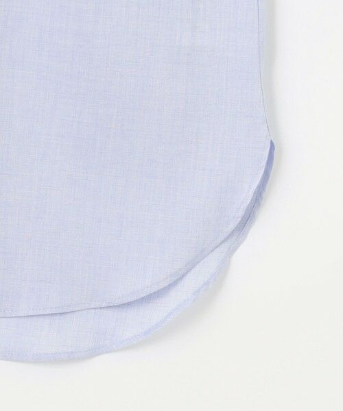 L size ONWARD(大きいサイズ) / エルサイズオンワード シャツ・ブラウス | 【洗える】ラミーポプリン ティアード ブラウス | 詳細5