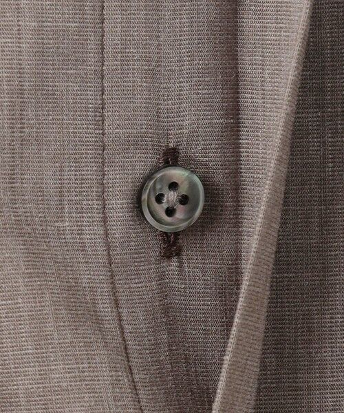 L size ONWARD(大きいサイズ) / エルサイズオンワード シャツ・ブラウス | 【洗える】ラミーポプリン シャツ ブラウス | 詳細17