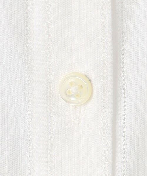 L size ONWARD(大きいサイズ) / エルサイズオンワード シャツ・ブラウス | 【洗える】セルロースカラミストライプ バンドカラー ブラウス | 詳細8