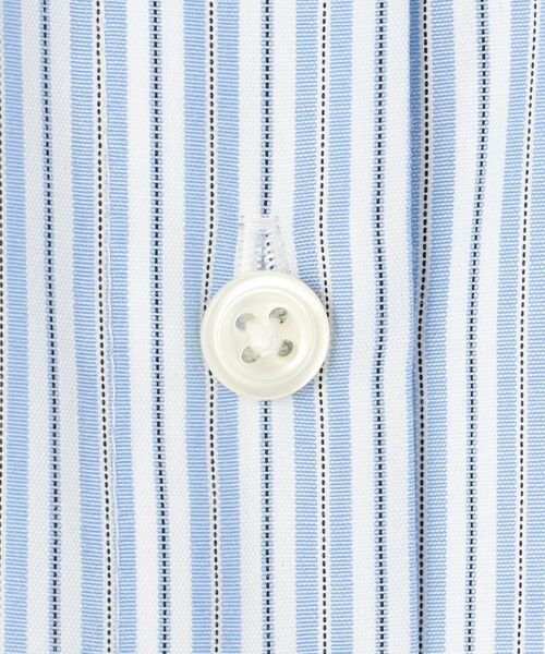 L size ONWARD(大きいサイズ) / エルサイズオンワード シャツ・ブラウス | 【洗える】ストライプ バンドカラー ブラウス | 詳細11