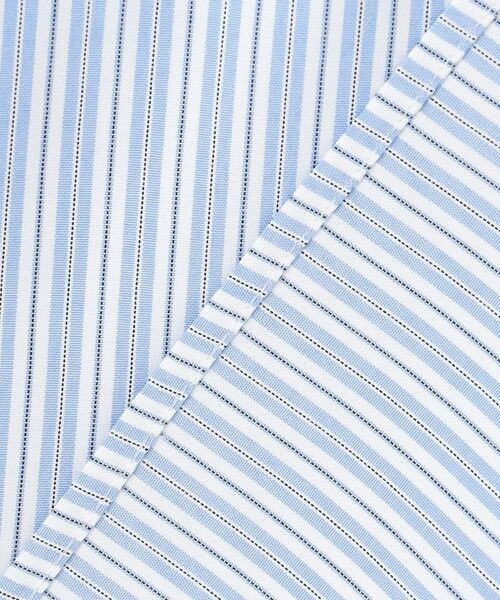 L size ONWARD(大きいサイズ) / エルサイズオンワード シャツ・ブラウス | 【洗える】ストライプ バンドカラー ブラウス | 詳細12