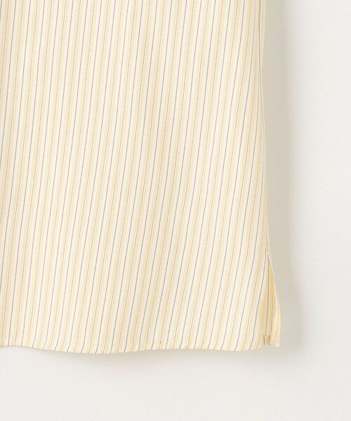 L size ONWARD(大きいサイズ) / エルサイズオンワード シャツ・ブラウス | 【WEB限定・洗える】ストライプ キーネック ブラウス | 詳細7