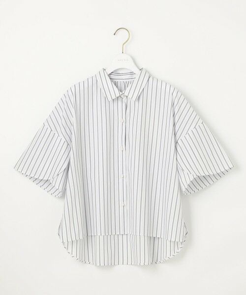 L size ONWARD(大きいサイズ) / エルサイズオンワード シャツ・ブラウス | 【洗える】ペタルスリーブ シャツ | 詳細3