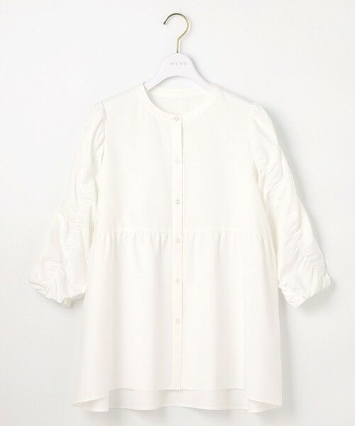 L size ONWARD(大きいサイズ) / エルサイズオンワード シャツ・ブラウス | 【洗える】ギャザースリーブ ブラウス | 詳細4