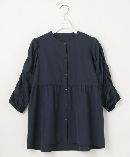 L size ONWARD(大きいサイズ) / エルサイズオンワード シャツ・ブラウス | 【洗える】ギャザースリーブ ブラウス | 詳細7