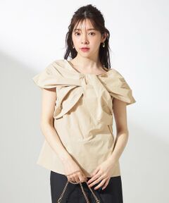 L size ONWARD(大きいサイズ) / エルサイズオンワード シャツ・ブラウス | 【洗える】ツイストフロント ブラウス