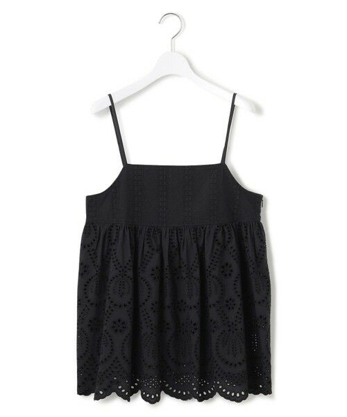 L size ONWARD(大きいサイズ) / エルサイズオンワード シャツ・ブラウス | 【洗える】コットンエンブロイダリー キャミソール | 詳細5